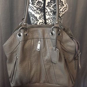 👜Jessica Simpson slate grey purse